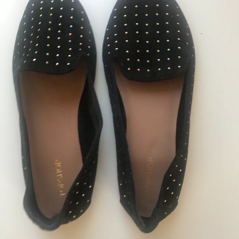 Topshop Sophie Studded Flats - Picture 4 of 13